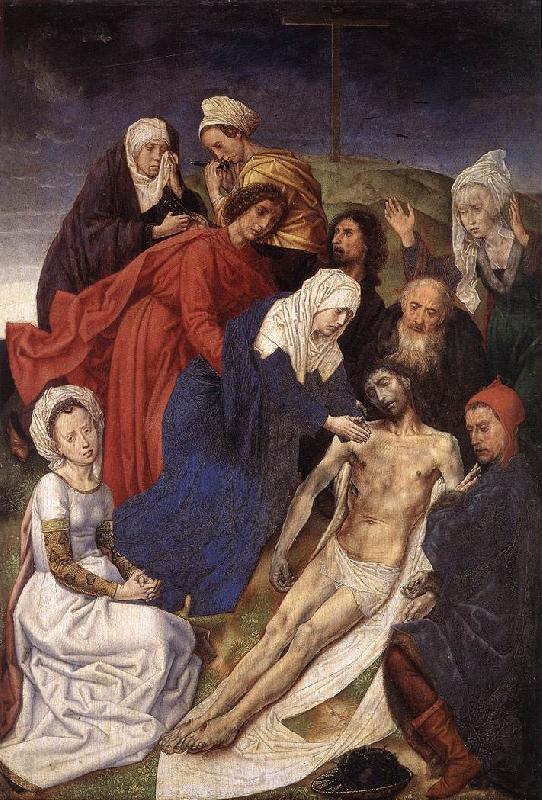 GOES, Hugo van der The Lamentation of Christ sg oil painting image